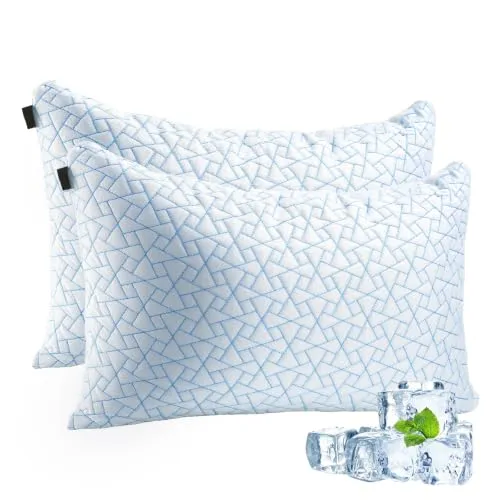 A-Pce Höhenverstellbares kühlendes kopfkissen 76x51cm (2er Set)