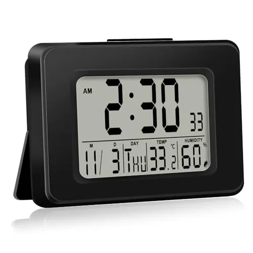 Digitaler Funkwecker mit Thermometer und Hygrometer
