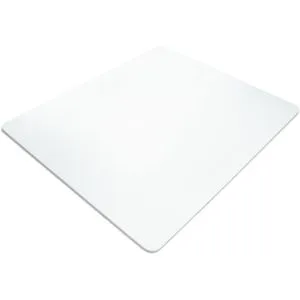 RS-Office Bodenschutzmatte Ecogrip Solid, transparent, 90 x 120cm - Bodenschutzmatte aus strapazierfähigem Polycarbonat, rutschfest und ideal für Hartböden. Langlebig, temperaturbeständig und leicht zu reinigen – schützt Ihren Boden effektiv.