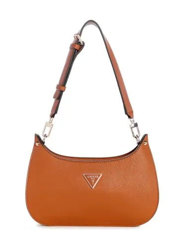 Guess Schultertasche Meridian Mini Top Zip - Schultertasche im modischen Design mit goldfarbenen Akzenten, ideal für schicke Looks und perfekt für den Alltag.