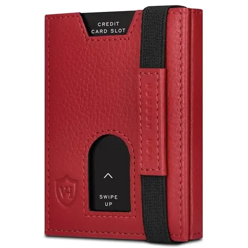 VON HEESEN Whizz Wallet in rot von VON HEESEN