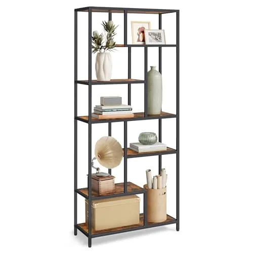 VASAGLE Bücherregal mit 6 Ablagen von VASAGLE