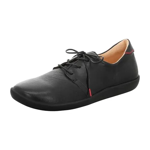 Think! Damen Halbschuhe - Nachhaltig und chromfrei - Damen-Schnürhalbschuhe aus chromfrei gegerbtem Leder, bieten eine elegante Optik und ein angenehmes Tragegefühl durch ihre weiche Haptik.