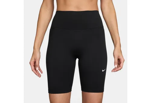 Nike DF ONE Tights Damen in Schwarz-Weiß, Größe XL - Kurze Tights mit Dri-FIT-Technologie für optimalen Tragekomfort. Das elastische Material und der große Schrittbereich bieten maximale Bewegungsfreiheit bei Sport und Freizeit.