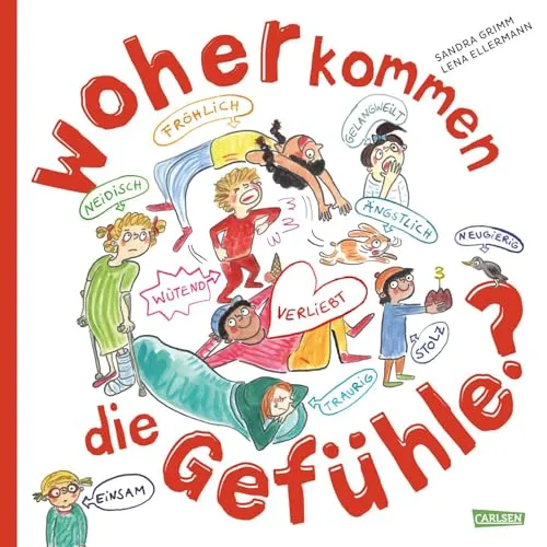 Woher kommen die Gefühle?: Ein Sach-Bilderbuch für Kinder ab 4 Jahren über Glück, Trauer, Mut und andere Emotionen - stärkt das Selbstwertgefühl und fördert Empathie