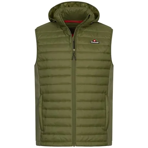 Höhenhorn Dolden Herren Weste Hybridjacke Grün Gr. L in grün von Höhenhorn