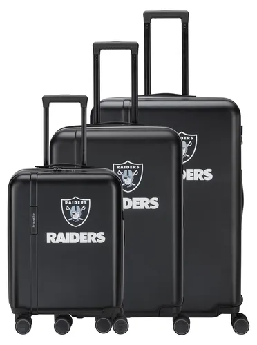 Travelite travelite x NFL 4 Rollen Kofferset 3-teilig mit Dehnfalte