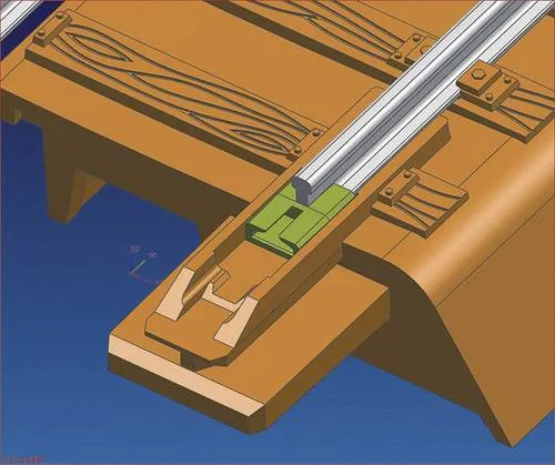Roco 61192 H0 geoLINE (mit Bettung) Schienenverbinder, isoliert