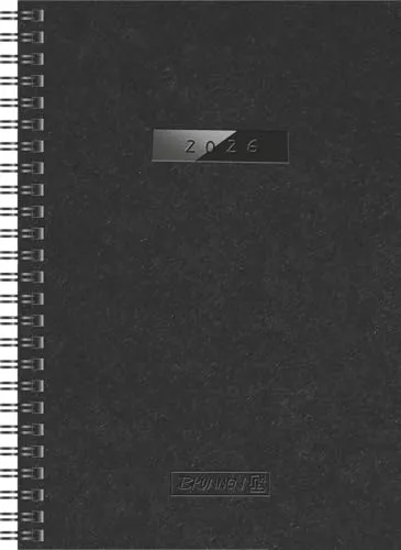 BRUNNEN Buchkalender Mod. 796 '26 „Suburb Streets“ | A5, Karton