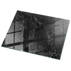 Geädertes Marmormuster Küchenarbeitsplatte – Pflegeleichte Glasplatte