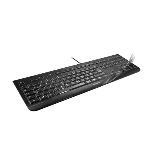 CHERRY WetEx Schutzfolie für CHERRY KC 1000 / DW 3000 - Tastaturen, schützt Ihre Tastatur vor Schmutz und Feuchtigkeit für eine längere Lebensdauer.