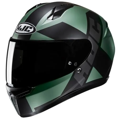 HJC C10 TEZ MC4SF S Integral Motorradhelm in grün von HJC Helmets