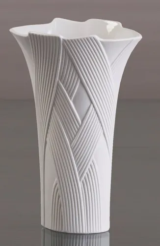 Kaiser Porzellan Vase 14-000-69-9, 19,5 cm in weiß von Kaiser Porzellan