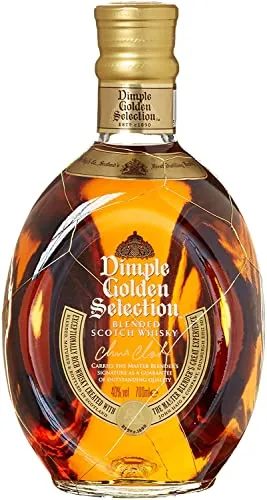 Dimple Golden Selection Blended Scotch Whisky 0.7 l - Whisky, reichhaltig und fruchtig mit Vanille-Noten, gereift in alten Bourbon-Eichenfässern. Ideal zum pur genießen oder mit Eis.