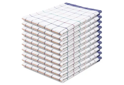 ZOLLNER Geschirrtuch, (Spar-Set, 10-tlg), 50 x 70 cm, 100% Baumwolle, vom Hotelwäschespezialisten