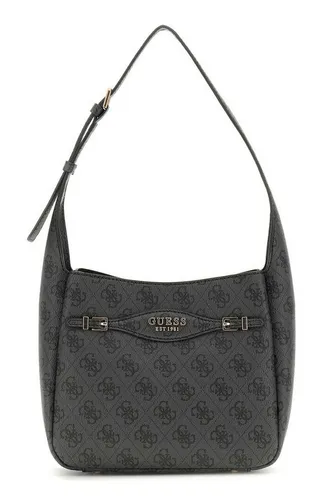 Guess Schultertasche Hobo Shoulder Bag grau - Stylische Hobo Schultertasche von Guess in grau mit verstellbarem Henkel für optimalen Tragekomfort. Ideal für den täglichen Einsatz und ein modisches Accessoire zu jedem Outfit.