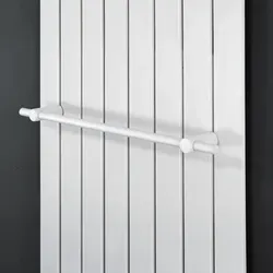 XIMAX Handtuchstange gerade für Paneelheizkörper 595 mm weiss - 595 mm