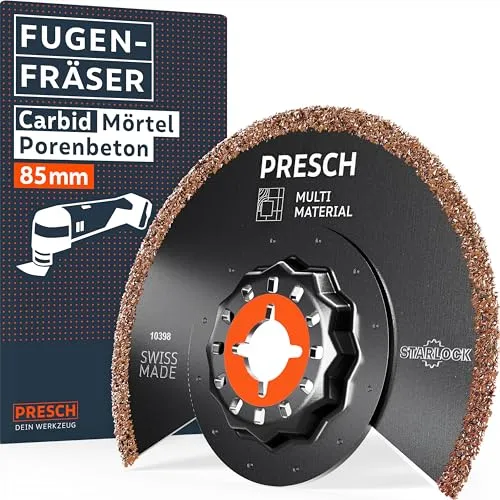 Presch Segment Fugenfräser Mörtel & Beton 85mm