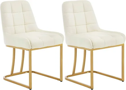 Woltu Esszimmerstuhl (2 St) in beige von WOLTU