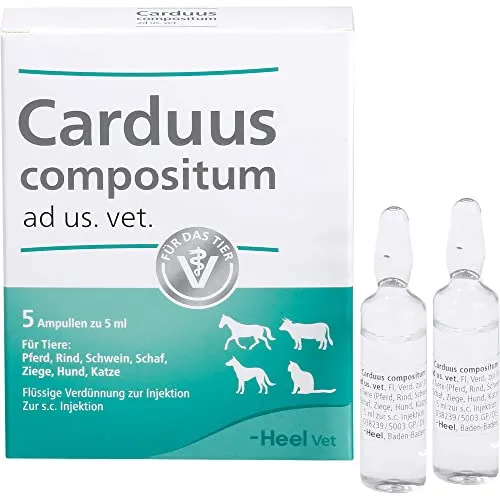 CARDUUS COMPOSITUM ad us.vet.Ampullen 25 ml