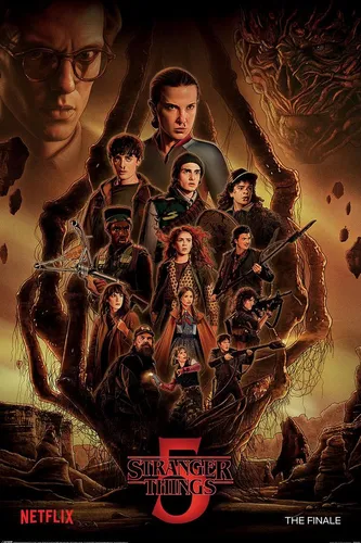 Poster Stranger Things - Staffel 5 - Finale - Poster 61x91,5 cm