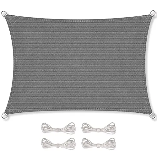 CelinaSun Sonnensegel 3,5 x 4,5 m in grau von CelinaSun