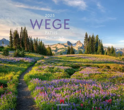 Wege Kalender 2025 Ackermann Kunstverlag