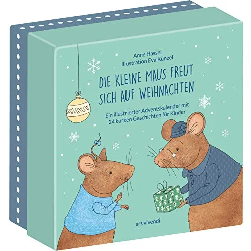 Die kleine Maus freut sich auf Weihnachten (Neuausgabe) - Advents- & Weihnachtskalender mit 24 bezaubernden Geschichten, perfekt zum Vorlesen für Kinder ab 3 Jahren und ideal für die Vorweihnachtszeit.