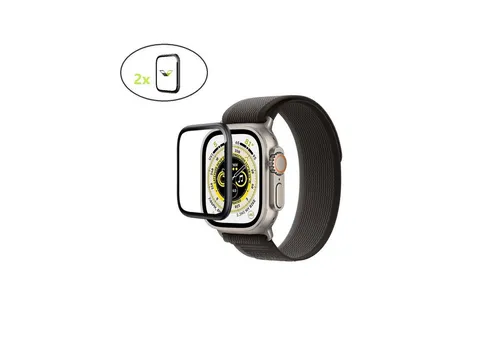 Ventarent Displayschutzglas 2 Stück Displayschutz für Apple Watch Series 6, 40mm für Apple Watch Series 6 40 mm, Apple Watch Series 5 40 mmApple Watch Series 5 40 mm, Apple Watch Series 4 40 mm, Apple Watch SE 40 mm, inklusive Reinigungstuch, 2 Stück, Extrem kratzfest (9H), Schmutzabweisend, Abgerundete Kanten, Hartglas