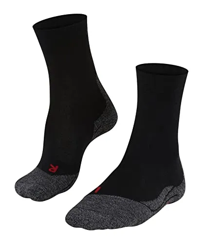 FALKE TK2 Sensitive Damen Socken - Sportsocken mit druckfreiem Bund, ideal für Wanderungen. Hoher Merinowoll-Anteil sorgt für Wärme und Komfort, während Silikonpunkte ein Herunterrutschen verhindern.
