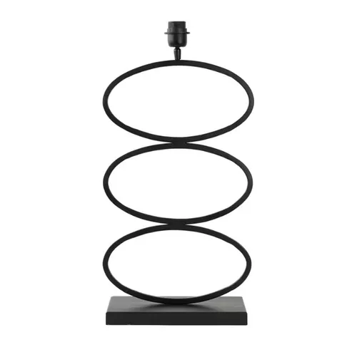 Light & Living Tischleuchte STELIUS Schwarz 33x17x59 cm - Elegante 1-flammige Tischleuchte von Light & Living, ideal für stimmungsvolle Beleuchtung. Metallgestell in Schwarz, passt perfekt in moderne Wohnräume.