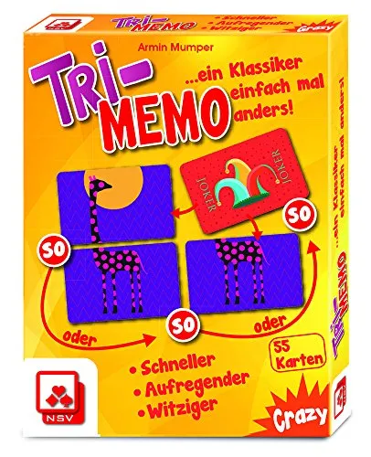 NSV - 4070 - TRI-MEMO - Memo-Kartenspiel