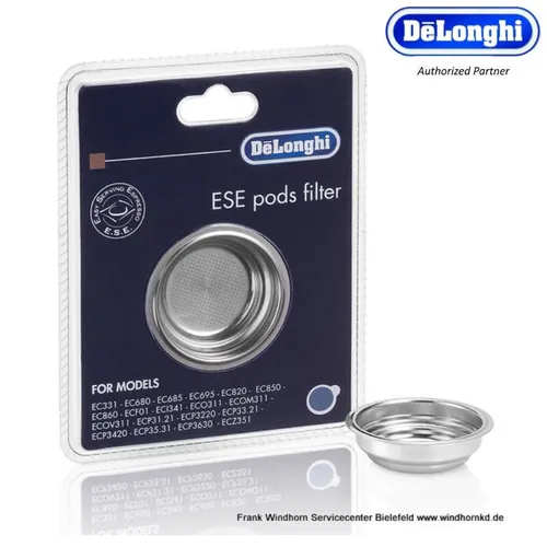 DeLonghi Filtereinsatz für Pads 62mm
