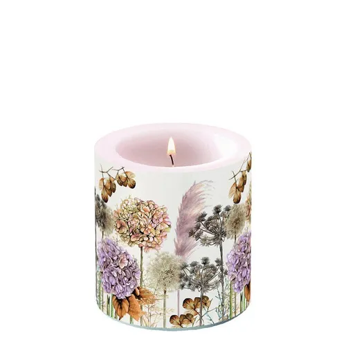 Kerze, Lampionkerze DRIED FLOWERS 9cm by Ambiente | Boho, Hortensien