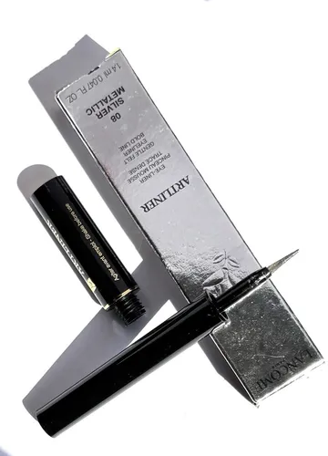 Lancome Artliner Eyeliner Bold Line 1,4ml Silver Metallic 08 - Lidschatten mit präzisem Auftrag, für einen kräftigen, metallischen Look und langanhaltende Farbintensität.