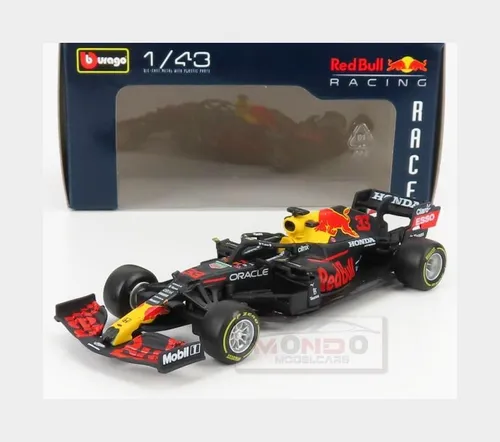 1:43 BURAGO Red Bull F1 Rb16B Honda Ra620H #33 2021 Max Verstappen BU38055VER Mo