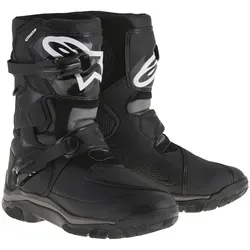 Alpinestars Belize Drystar Stiefel - Schwarz - 9 US - Motorradstiefel mit wasserdichter DRYSTAR® Membran, optimaler Flexibilität und Komfort für lange Touren, bietet hervorragenden Schutz und Grip auf jedem Terrain.