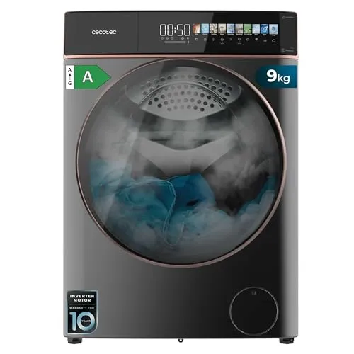 Cecotec Waschmaschine 9 kg Frontlader Bolero DressCode 9900