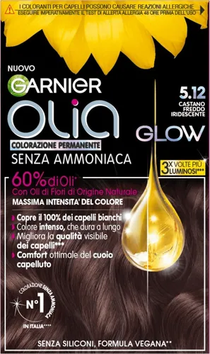 Olia Glow 5.12 Castano Medio Cangiante Garnier