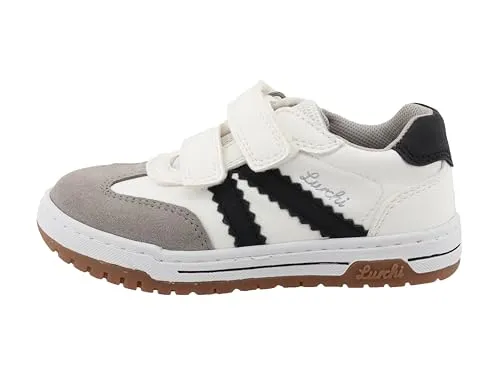 Lurchi 95L0013006 Sneaker, White, 35 EU Weit - Sneaker mit bequemer Passform, robuster Laufsohle und ideal für aktive Kinder.