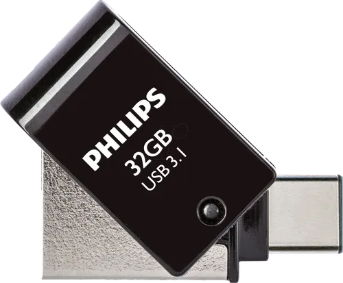 PHI FM32DC152B - USB-Stick, USB 3.1, 32 GB, USB C, 2-in-1