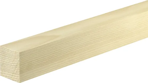 FN Neuhofer Flachleiste 100 cm 46 x 40 mm Fichte/Kiefer von FN Neuhofer