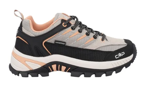CMP Damen Wanderschuh Beige Gr. 39 - Waterproof & Bequem - Bequeme Damen Wanderschuhe aus Leder/Textil mit losem Einlegesohle für optimalen Komfort. Ideal für Outdoor-Aktivitäten, strapazierfähig und wasserabweisend. Perfekt für jedes Abenteuer!