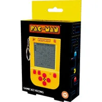Pac-Man Schlüsselanhänger Spiel - Konsolen - Lustiges, tragbares Spiel für unterwegs, ideal für Pac-Man-Fans ab 3 Jahren.
