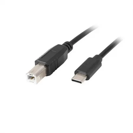 Lanberg CABLE USB USB-C M TO USB-B M 2.0 FERRITA 3M BLACK
