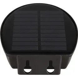 GLOBO 36502 Solarleuchte Kunststoff schwarz matt, LED - Schwarz