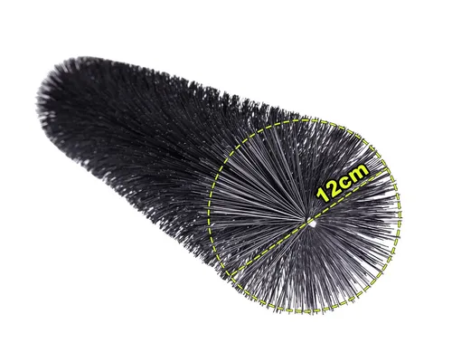 1x Dachrinnenbürste Ø 12cm; Dachrinnenschutz Marderschutz Laubschutz Rinnenraupe