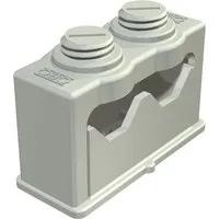 OBO Bettermann® Greif-ISO-Schelle für 2 Kabel 6-16mm - Kabelschellen für Oberputzinstallation, ideal zur sicheren Befestigung von Kabeln, langlebig und aus hochwertigem Polystyrol gefertigt.