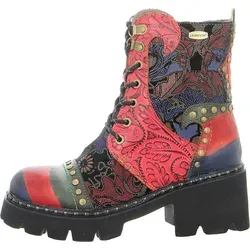 Laura Vita Plateau Stiefeletten Damen 31393130353533 Schwarz 41 EU - Elegante Plateau Stiefeletten von Laura Vita in zeitlosem Schwarz, ideal für jeden Anlass. Mit bequemer Passform und stylischem Design, das jedes Outfit aufwertet.