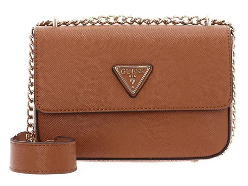 Guess Umhängetasche Eco Elements - Stylische Umhängetasche mit verstellbarem Schulterriemen und innovativer Oberfläche, perfekt für Alltag und besondere Anlässe. Viel Platz mit 6 Fächern für Ihre Essentials.